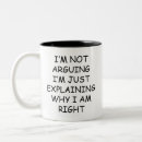 Search for argue mugs Argument