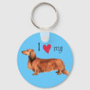 Search for hot dog key rings Dachshund