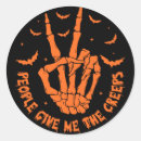 Search for creepy hand stickers Scary halloween