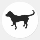 Search for lab dog stickers Silhouette