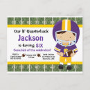 Search for quarterback invitations Party