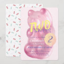 Search for two cute birthday invitations Girl