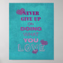 Search for do what you love posters Quote