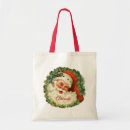 Search for santa claus tote bags Holiday season