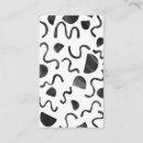 Search for shaped business cards White