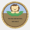 Search for baby lion baby shower stickers Safari