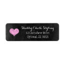 Search for handmade with love return address labels Heart