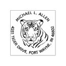Search for tiger rubber stamps Wild cat