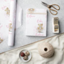 Search for pink teddy bear wrapping paper Cute