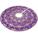 Search for purple and gold tree skirts Modern