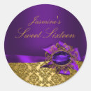 Search for purple bow stickers Gold