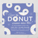 Search for funny engagement party invitations Doughnut