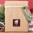 Search for hot chocolate with marshmallows stickers Merry christmas