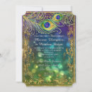 Search for mask invitations Gold glitter