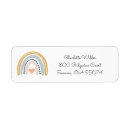 Search for back to school return address labels Watercolor