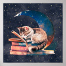 Search for cat reading posters Moon