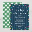 Search for blue confetti invitations Gender neutral