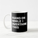 Search for hanged mugs Black and white