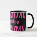 Search for pink zebra mugs Stylish