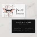 Search for karate business cards Instructor