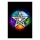 Search for pentagram posters Wiccan