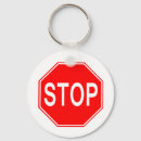 Search for street sign key rings Stop