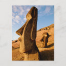 Search for indigenous culture postcards Easter island