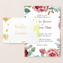 Search for rose gold foil wedding invitations Roses