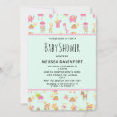 Search for cute animals baby shower invitations Elephant