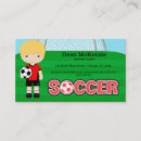 Search for american football business cards Soccer player
