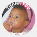 Search for girl birthday thank you stickers First