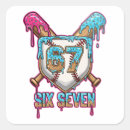 Search for number 67 stickers Birthday