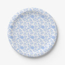 Search for light blue paper plates White