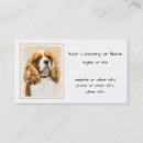 Search for king business cards Cavalier king charles spaniel
