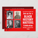 Search for black history month invitations Black lives matter