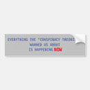 Search for conspiracy theories bumper stickers Freedom