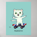 Search for skateboard posters Kitten