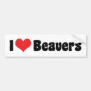 Search for beaver bumper stickers Heart