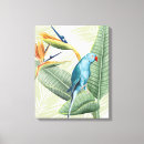 Search for blue flower canvas prints Orange