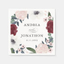 Search for burgundy and blush wedding napkins Navy