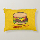 Search for junk food throw cushions Burger