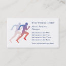 Search for runner business cards Training