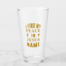 Search for peace beer glasses Christian
