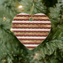 Search for red heart christmas tree decorations Glitter