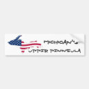 Search for upper bumper stickers Michigan