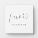 Search for baby shower favor signs Please take one