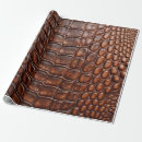 Search for faux leather wrapping paper Brown