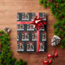 Search for black santa wrapping paper Funny