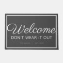 Search for housewarming doormats Calligraphy