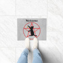 Search for wiccan doormats Halloween